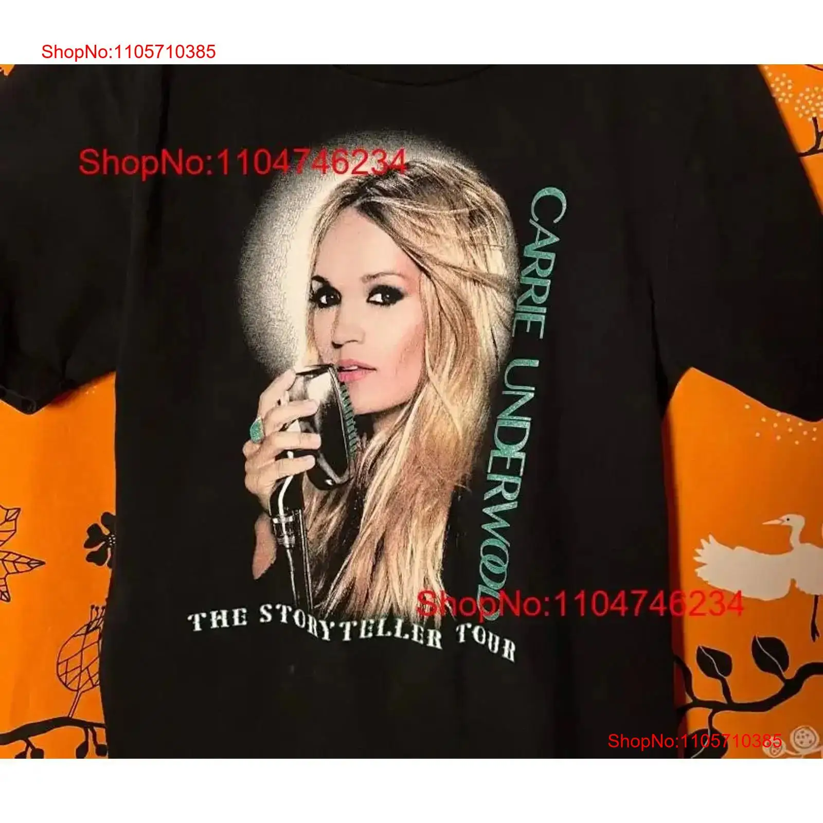 Thrift Vintage Fashion Usa - Carrie Underwood T shirt Unique Thrifted