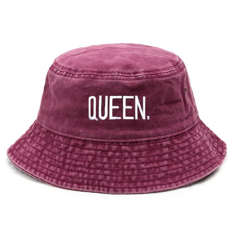Vintage Fashion Prints - Customize Queen Washed Vintage Bucket Hat