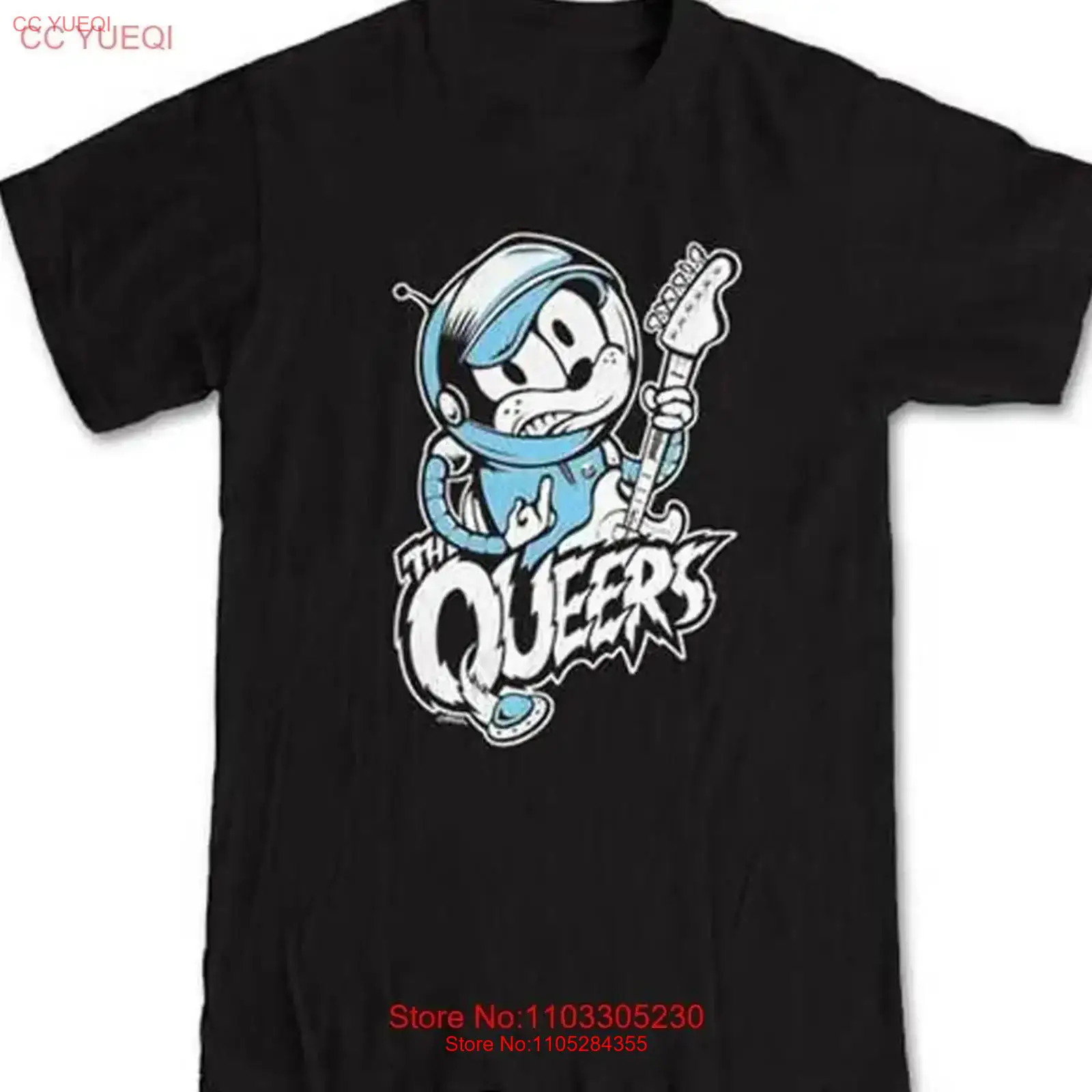 Vintage Queer Fashion - FUNNY The Queers rock band black