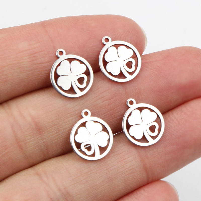 Vintage Fashion Nova - 30pcs 12x10mm Charms 316 Stainless Steel