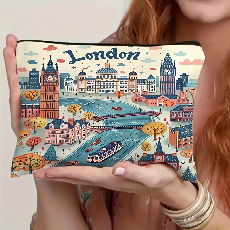 Vintage Fashion London - Women S Large Capacity London Themed