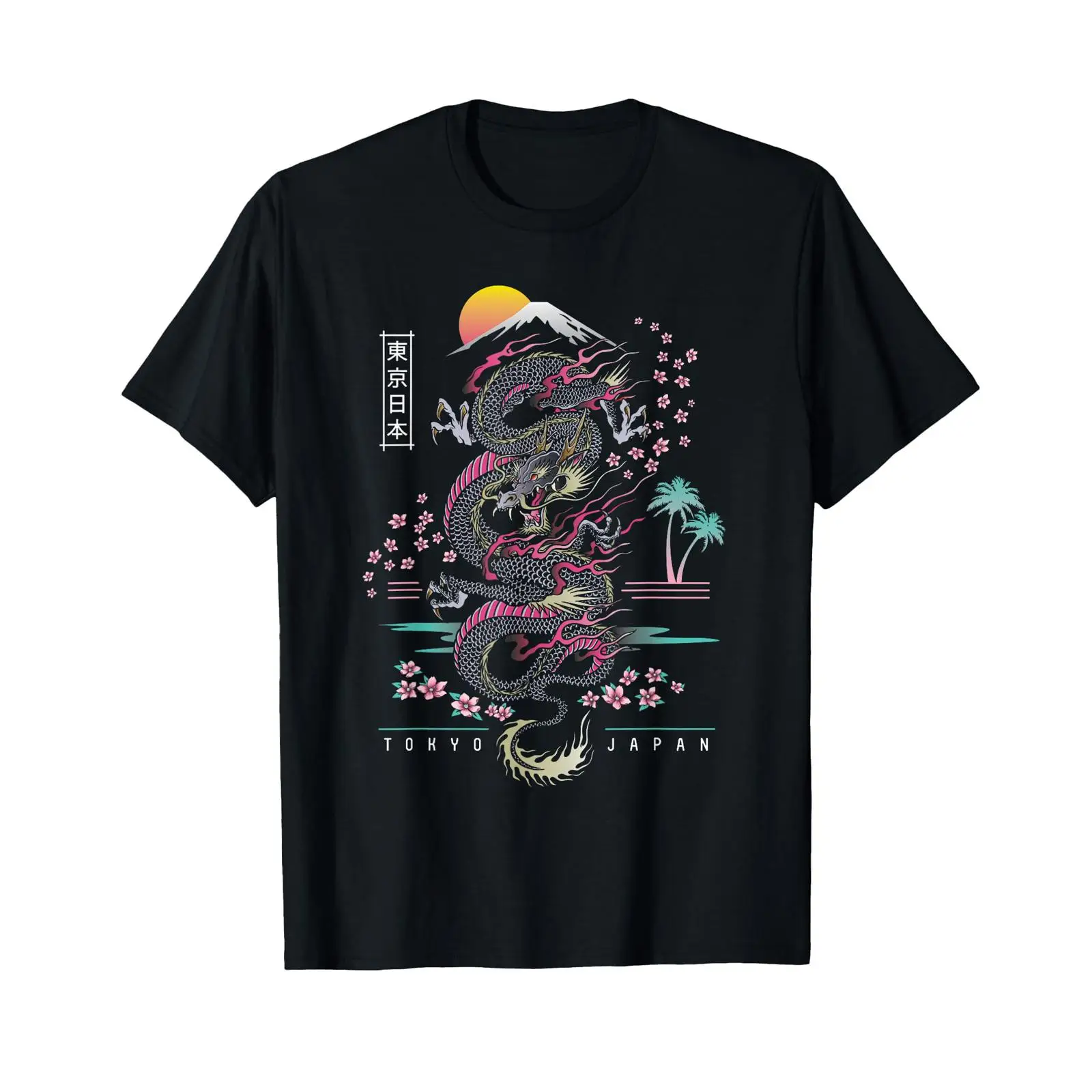 Vintage Fashion In Tokyo - Japanese Tokyo Dragon Asian Retro 80s