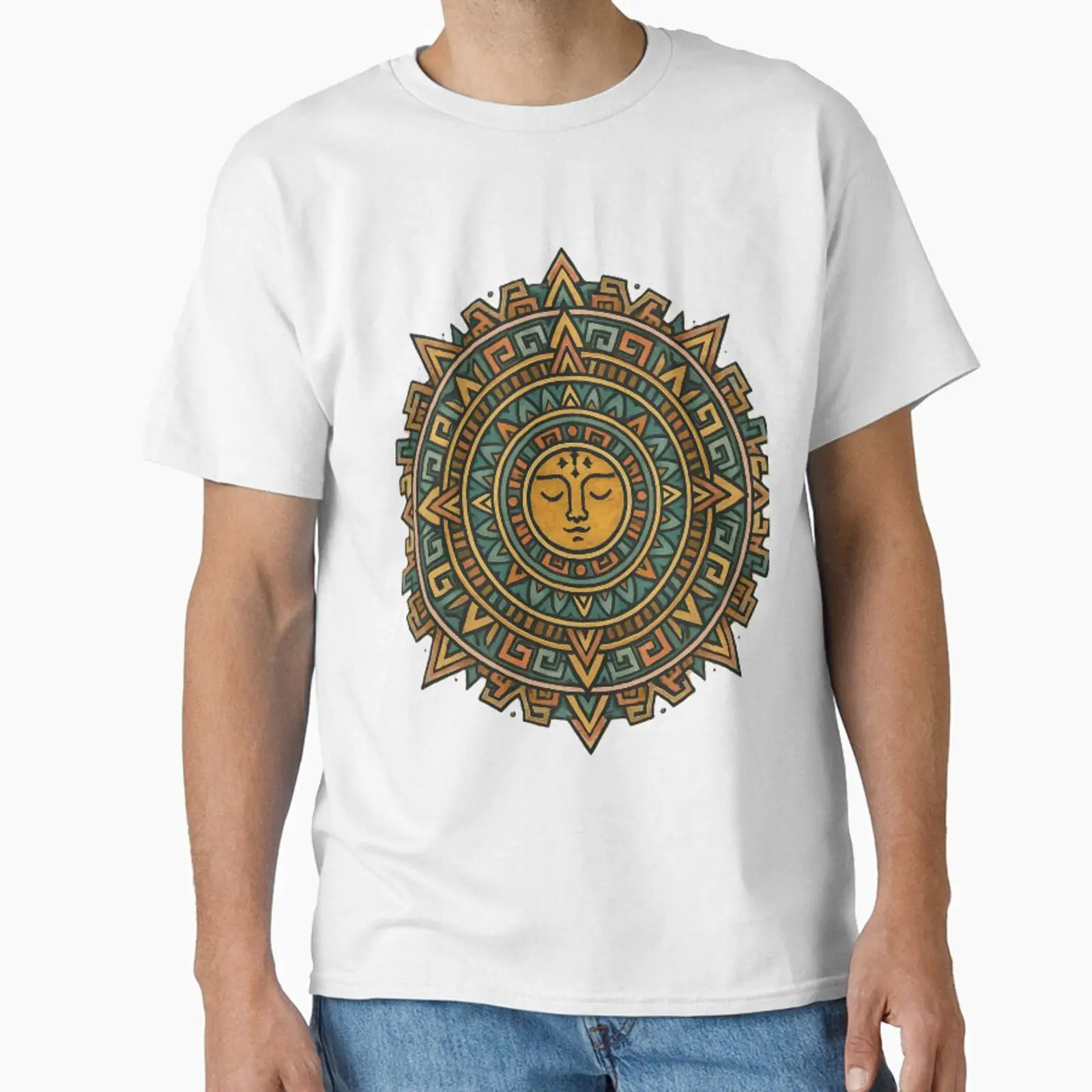 Vintage Fashion Uk - Aztec Sun Mandala designed and sold