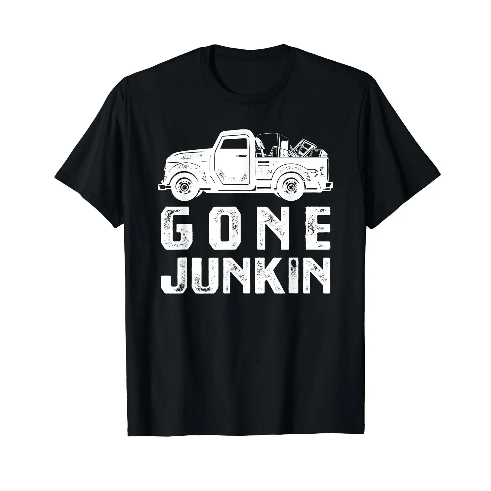 Thrift Vintage Fashion Usa - Funny Junker Gone Junkin Thrifting T
