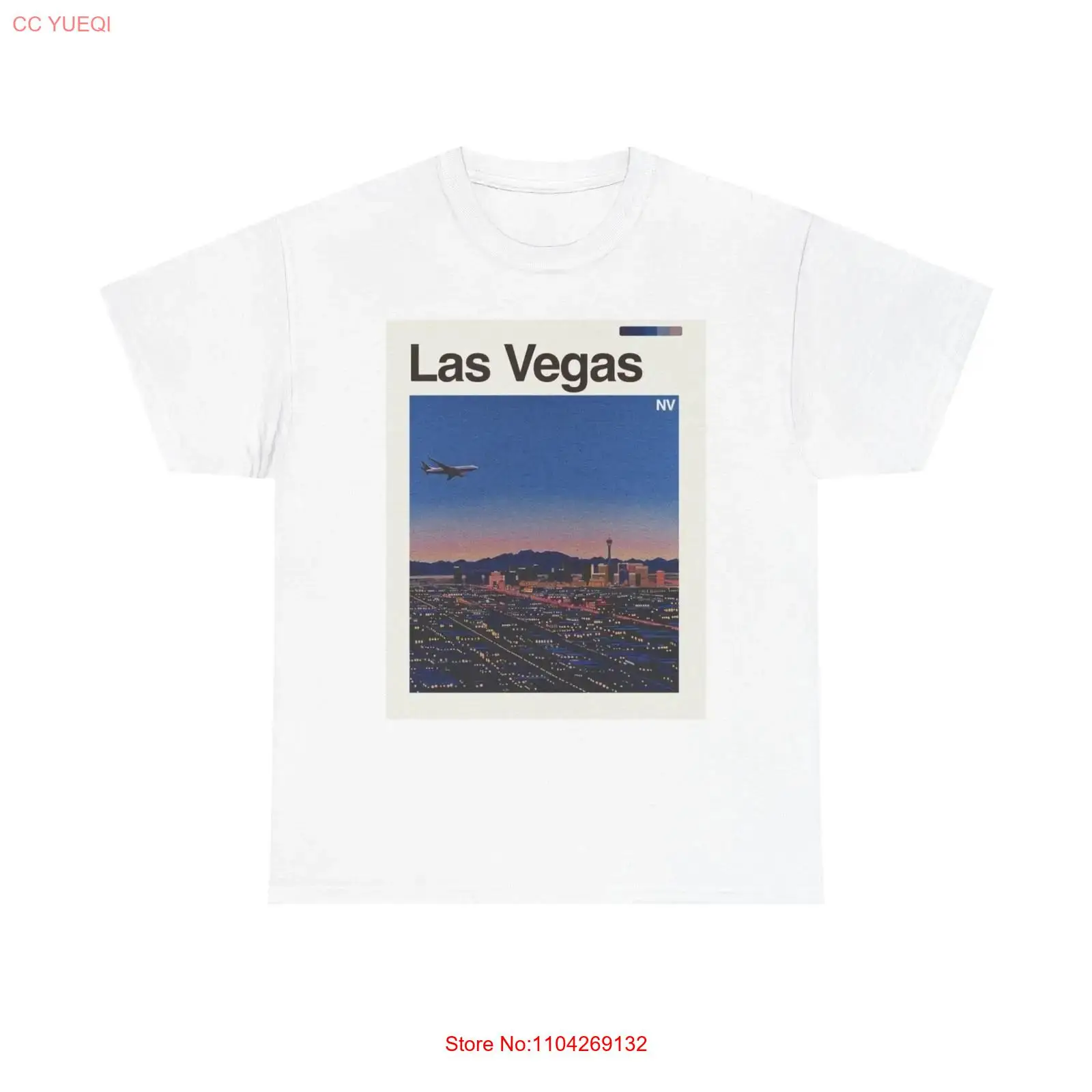 Vintage Fashion Las Vegas - Las Vegas Retro T Shirt Cotton