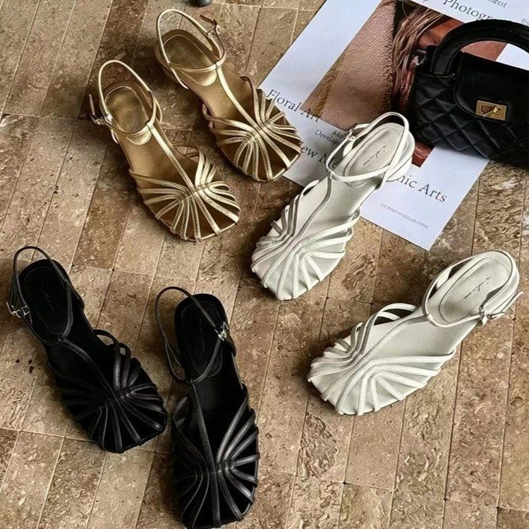French-style Vintage Woven Toe - Vintage Fashion In 2026 评论和价格