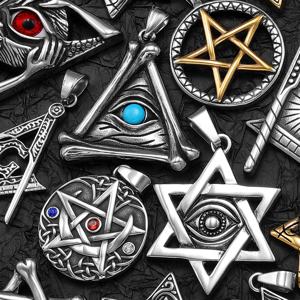 Salomon Star of David Masonic  - Vintage Fashion Newtown 评论和价格