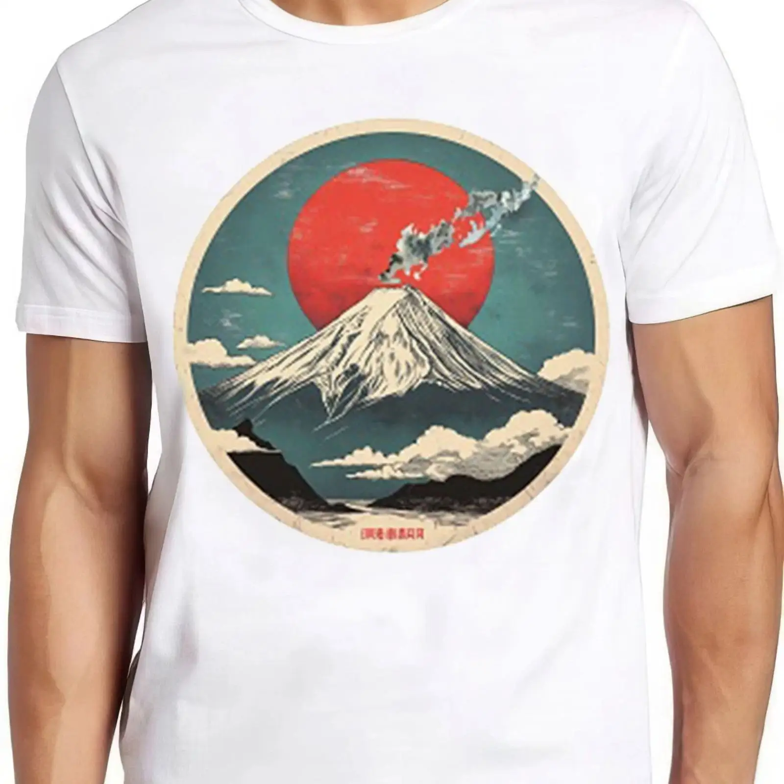 Fuji T Shirt san Mount Japan I - Vintage Fashion In Tokyo 评论和价格