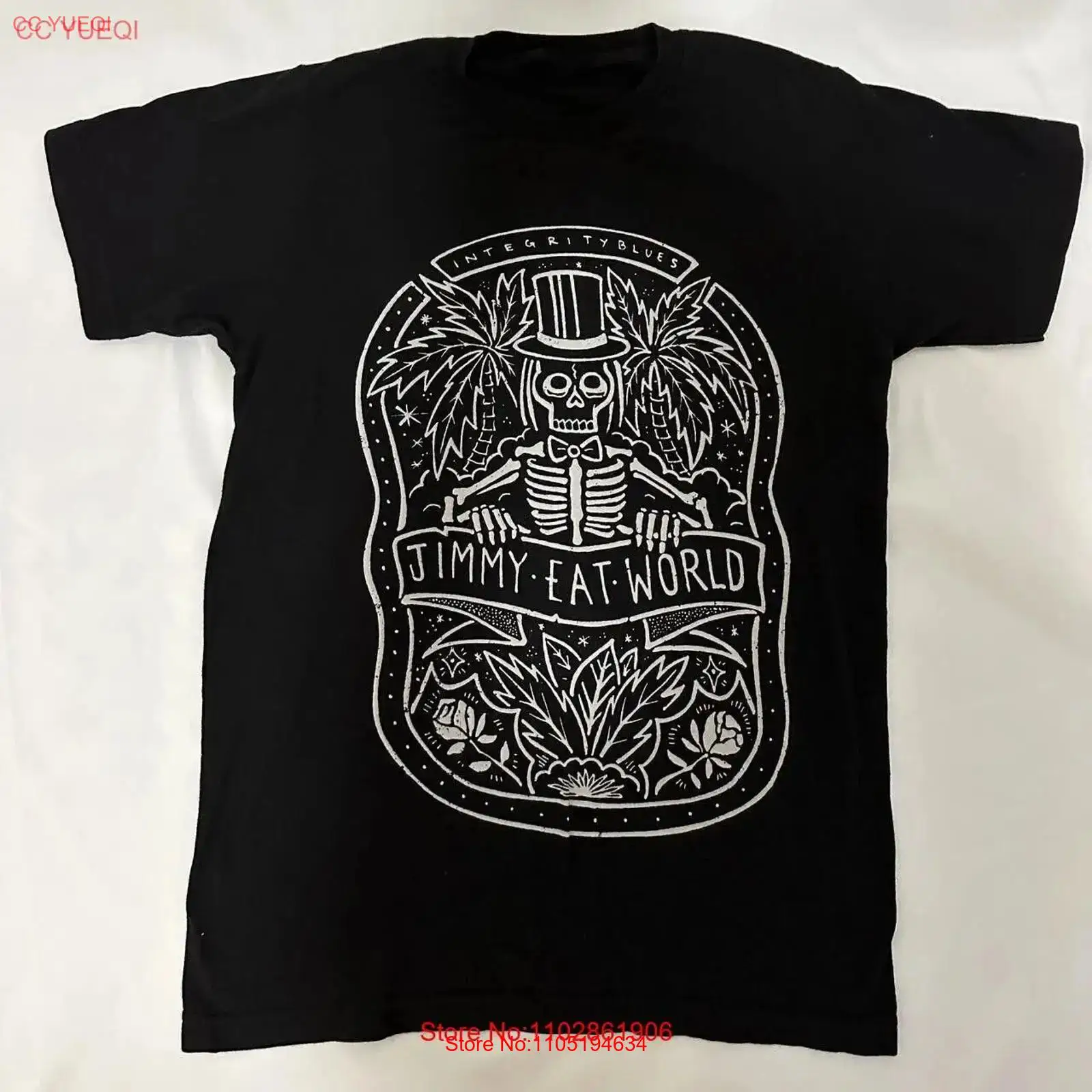 Jimmy Eat World Band Black Col - Vintage Fashion World 评论和价格