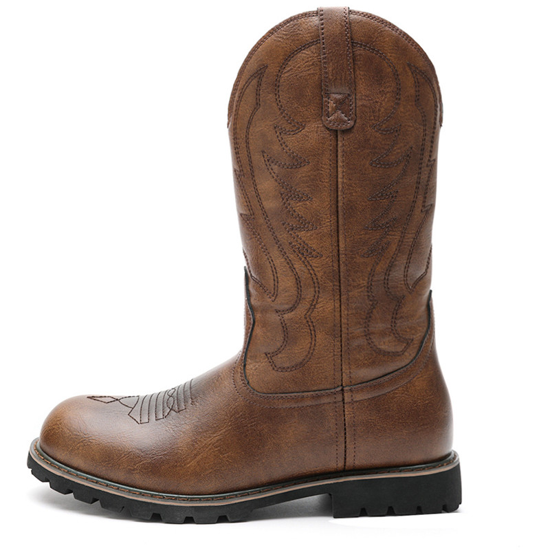 Large Size 48 Men's Boots Clas - Vintage Fashion Prints 评论和价格