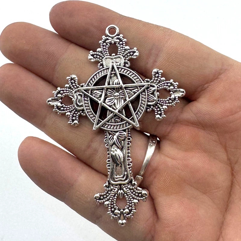 2pcs 30x15mm Gothic Big Cross  - Vintage Fashion Nova 评论和价格