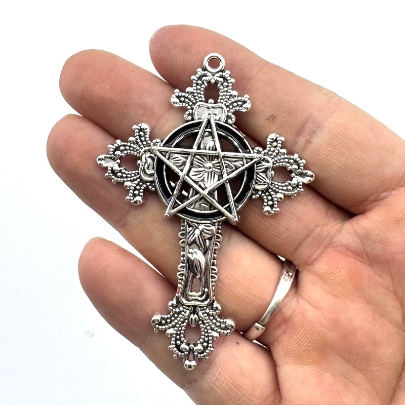 2pcs 30x15mm Gothic Big Cross  - Vintage Fashion Nova 评论和价格