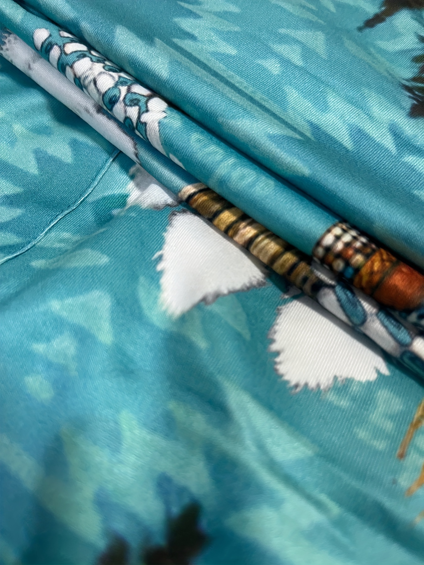 Vintage Print Long Sleeve V-Ne - Vintage Fashion Prints 评论和价格