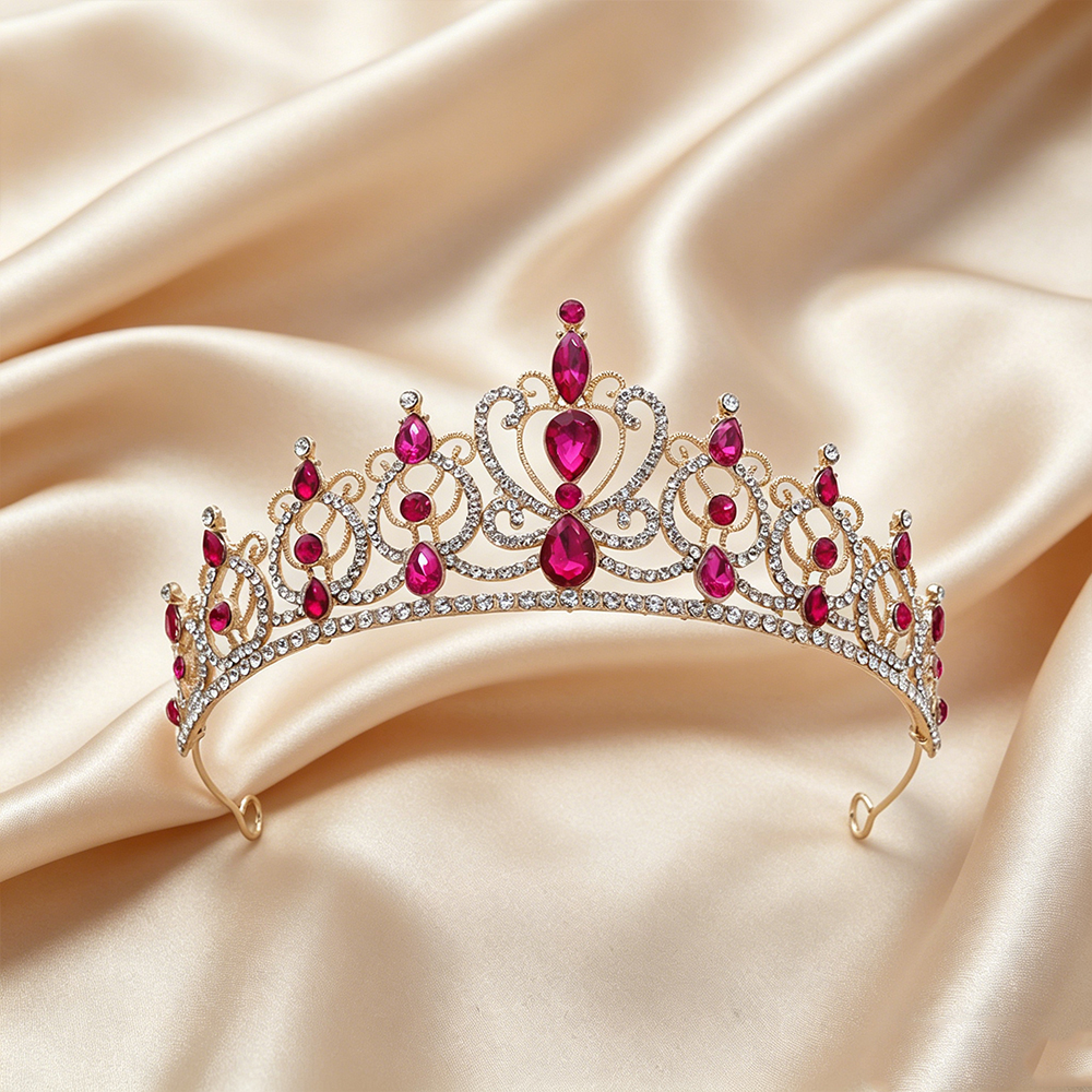 Luxury Vintage Gold Tiara Crow - Vintage Fashion Prints 评论和价格