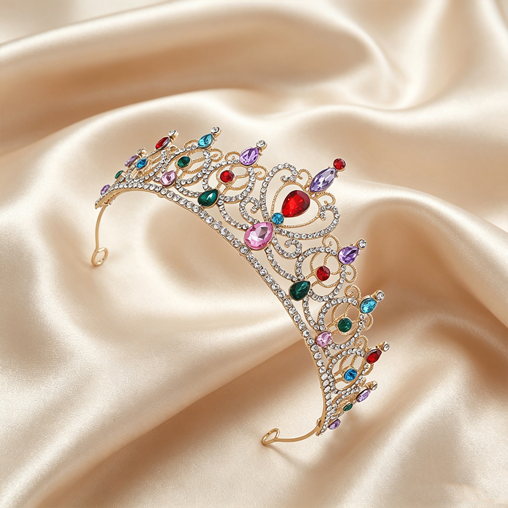 Luxury Vintage Gold Tiara Crow - Vintage Fashion Prints 评论和价格