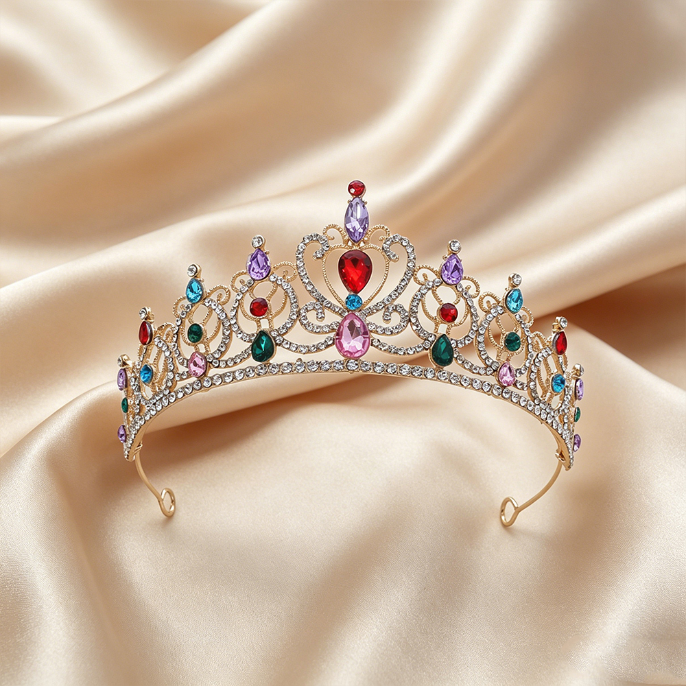 Luxury Vintage Gold Tiara Crow - Vintage Fashion Prints 评论和价格