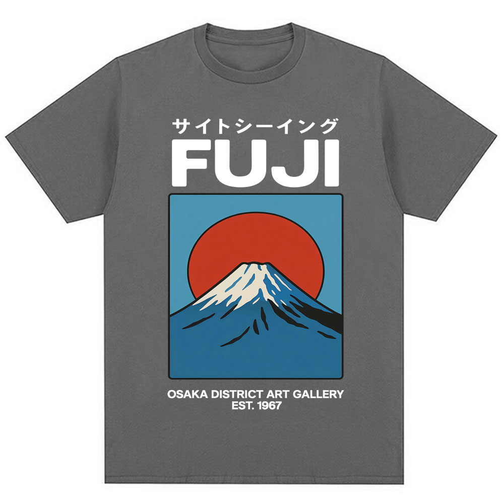 Japanese Style Fuji Osaka T Sh - Vintage Fashion Osaka 评论和价格
