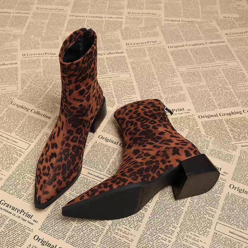 New Low Heel Women Mordern Ank - Vintage Fashion In 2026 评论和价格