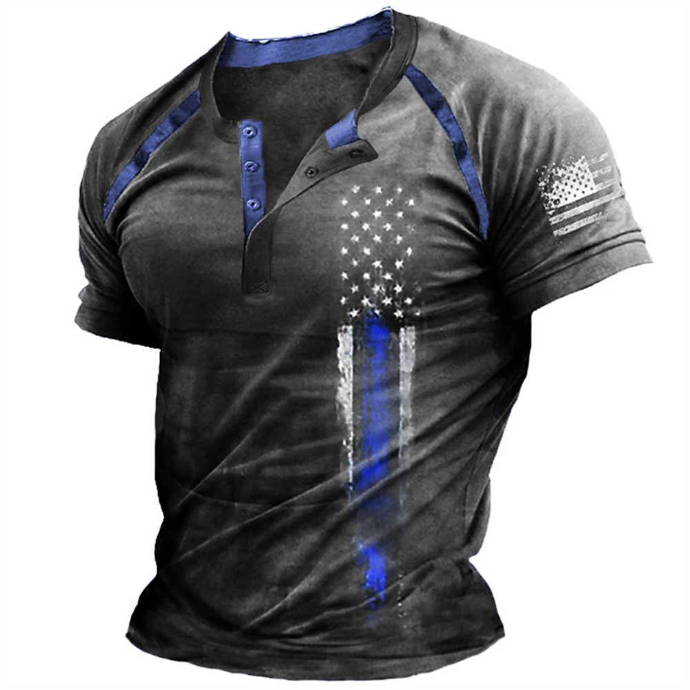 Funny 3D American Flag Print M - Vintage Fashion Prints 评论和价格