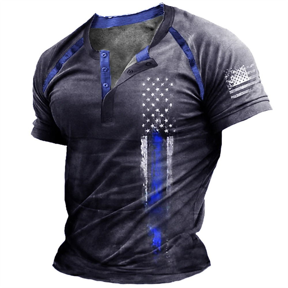 Funny 3D American Flag Print M - Vintage Fashion Prints 评论和价格