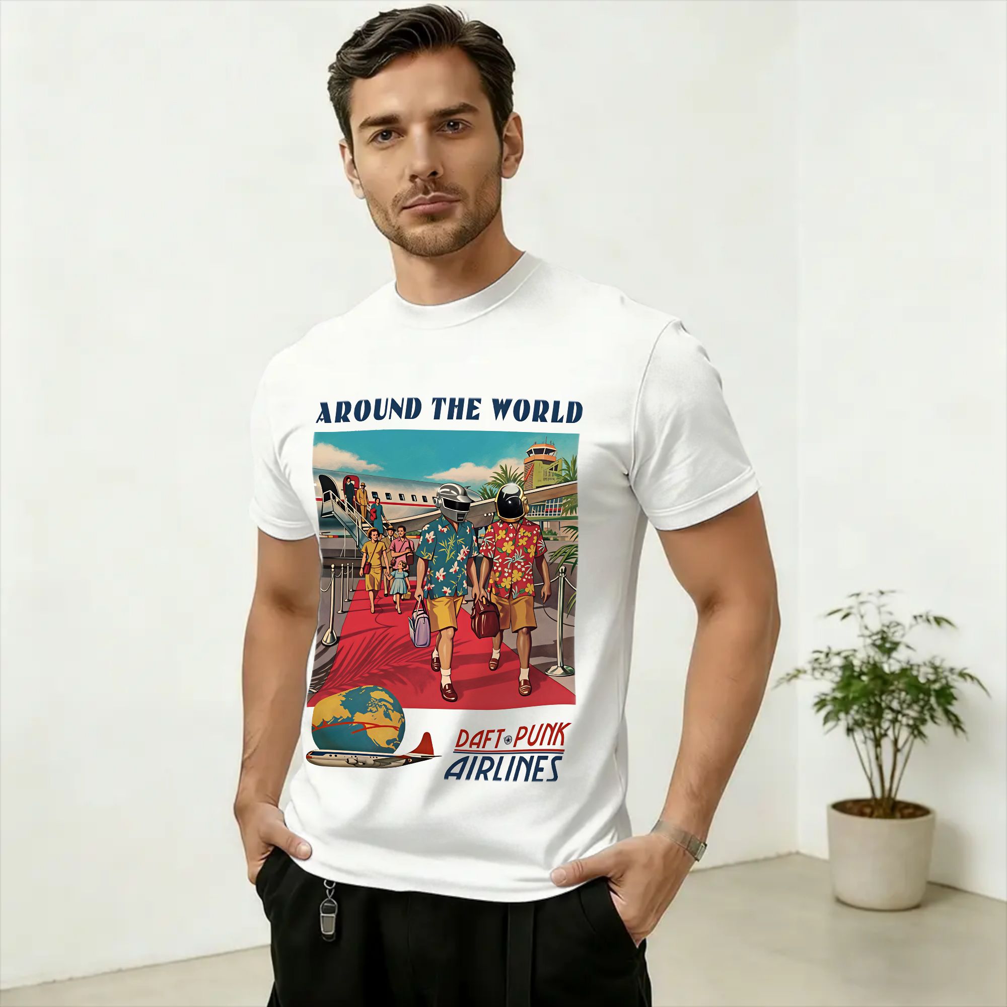 Vintage T Shirt Summer Daft Pu - Vintage Fashion World 评论和价格