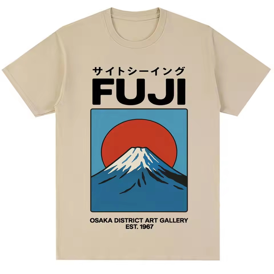 Japanese Style Fuji Osaka T Sh - Vintage Fashion Osaka 评论和价格