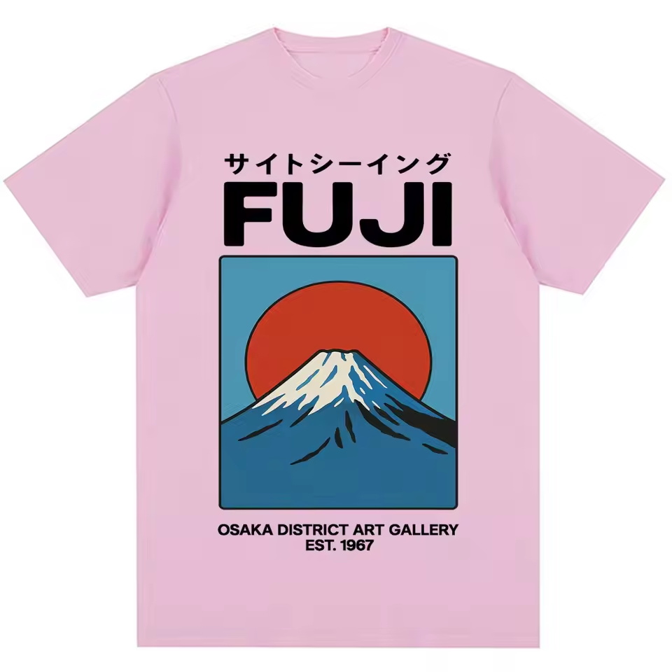 Japanese Style Fuji Osaka T Sh - Vintage Fashion Osaka 评论和价格
