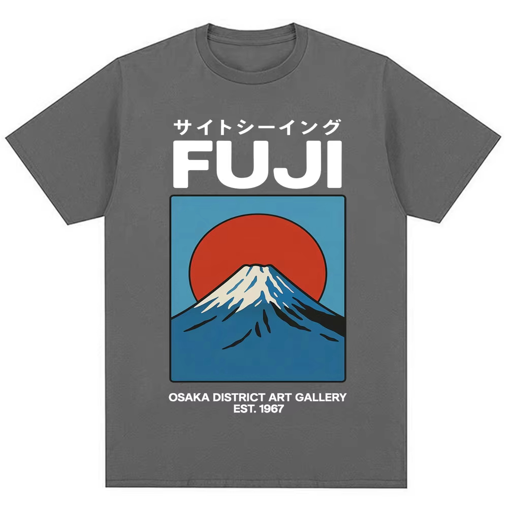 Japanese Style Fuji Osaka T Sh - Vintage Fashion Osaka 评论和价格
