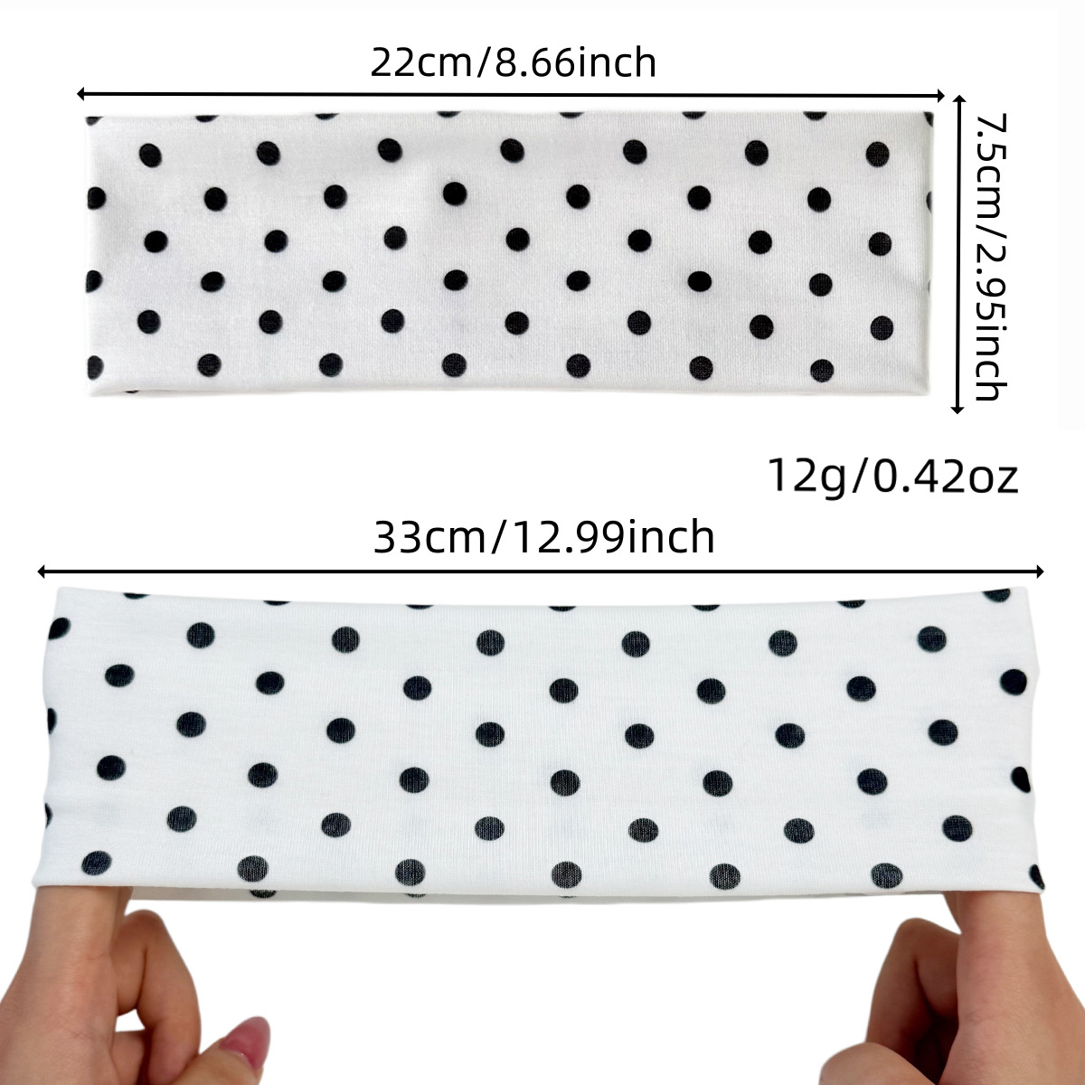 Retro Polka Dot Headbands For  - Vintage Fashion Tiktok 评论和价格