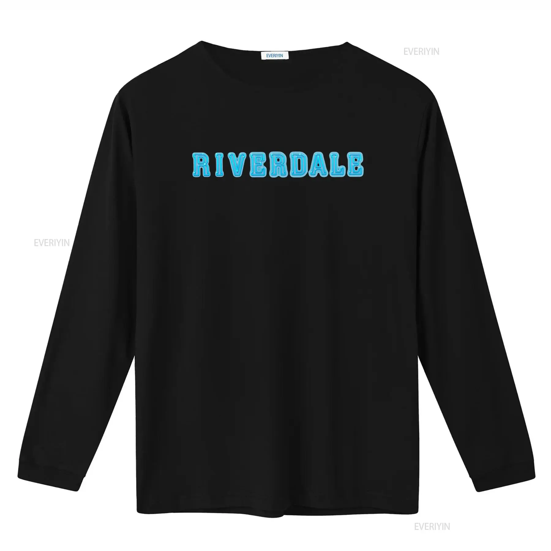 Riverdale Logo Neon Blue Print - Vintage Fashion Logos 评论和价格