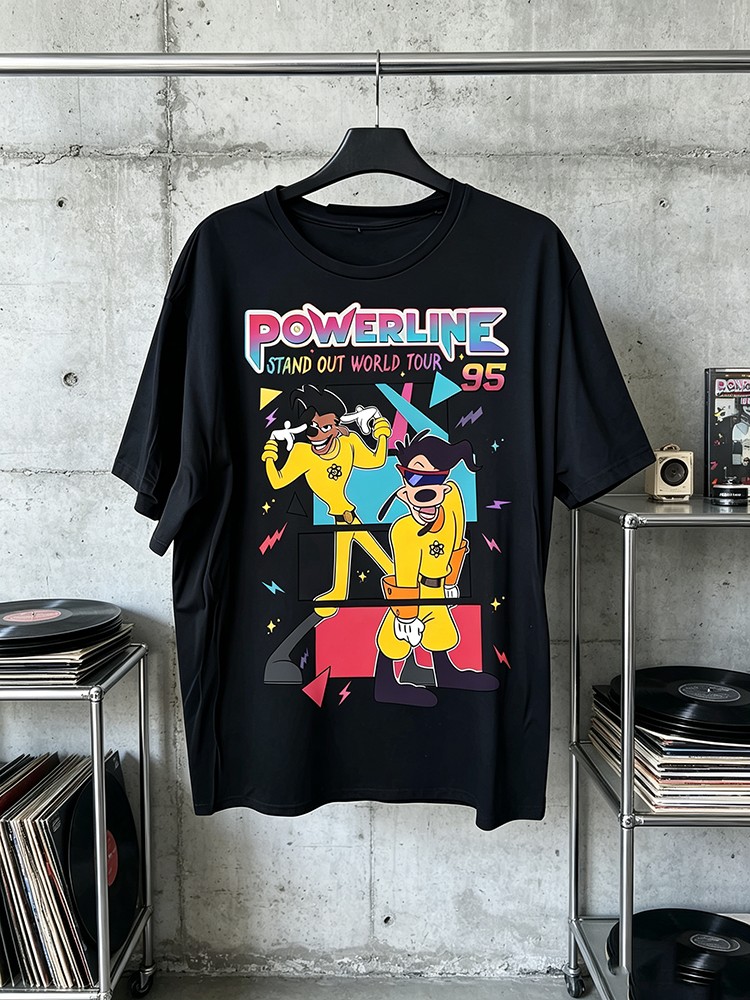 Men's T-Shirt Powerline Stand  - Vintage Fashion World 评论和价格