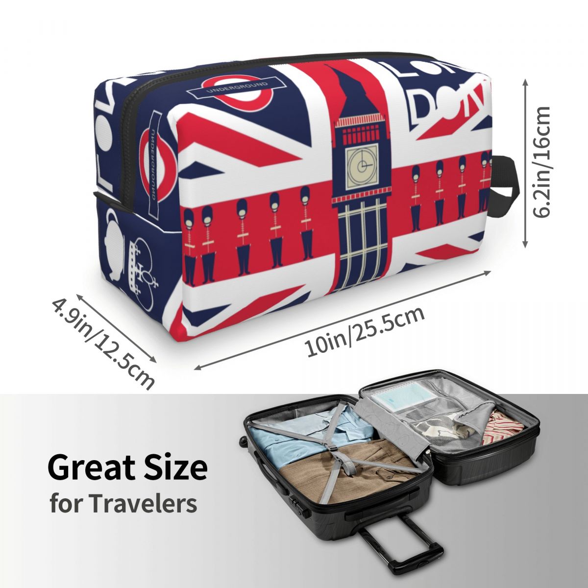 Custom Vintage British Flag Wi - Vintage Fashion London 评论和价格