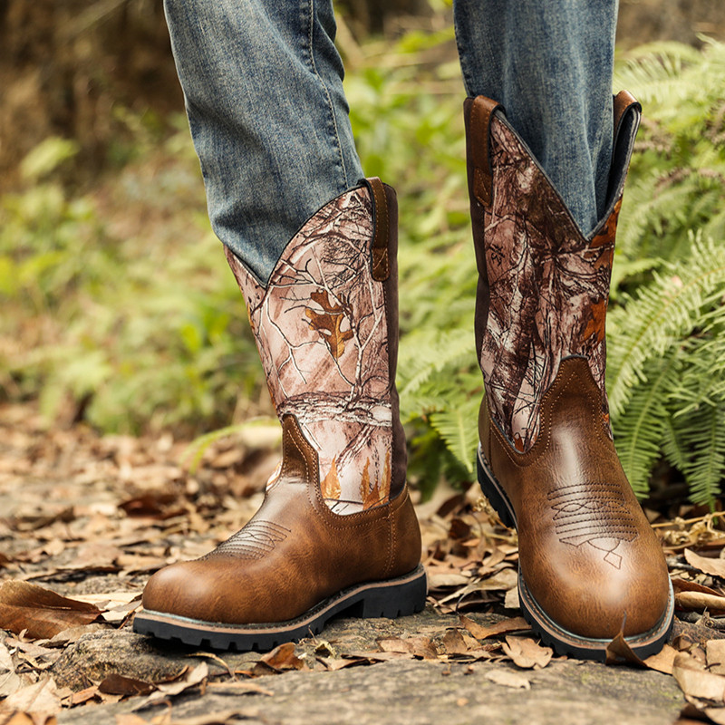 Men's Boots Classic Handmade E - Vintage Fashion Prints 评论和价格