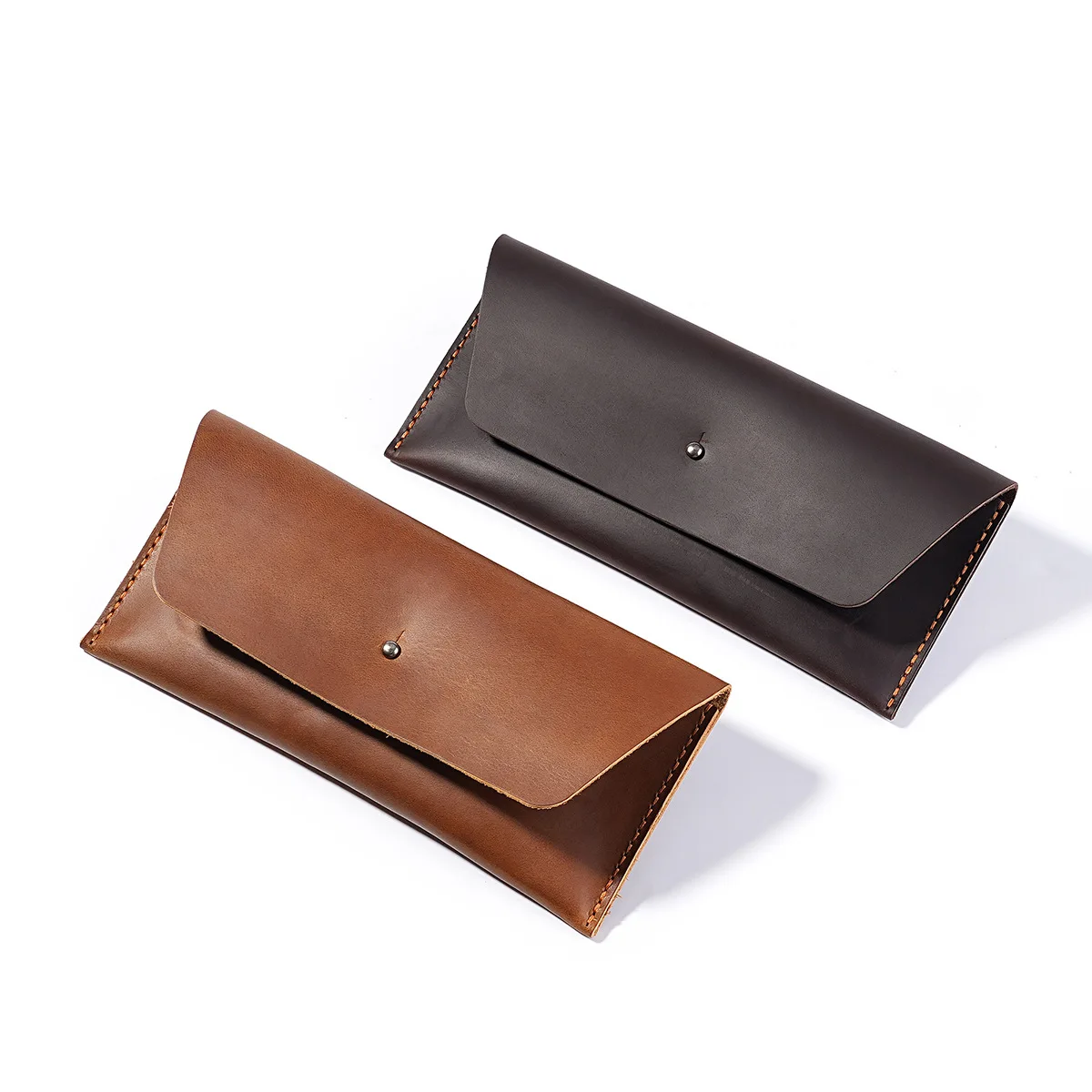 Envelope Wallet Genuine Leathe - Vintage Fashion Brand Names 评论和价格
