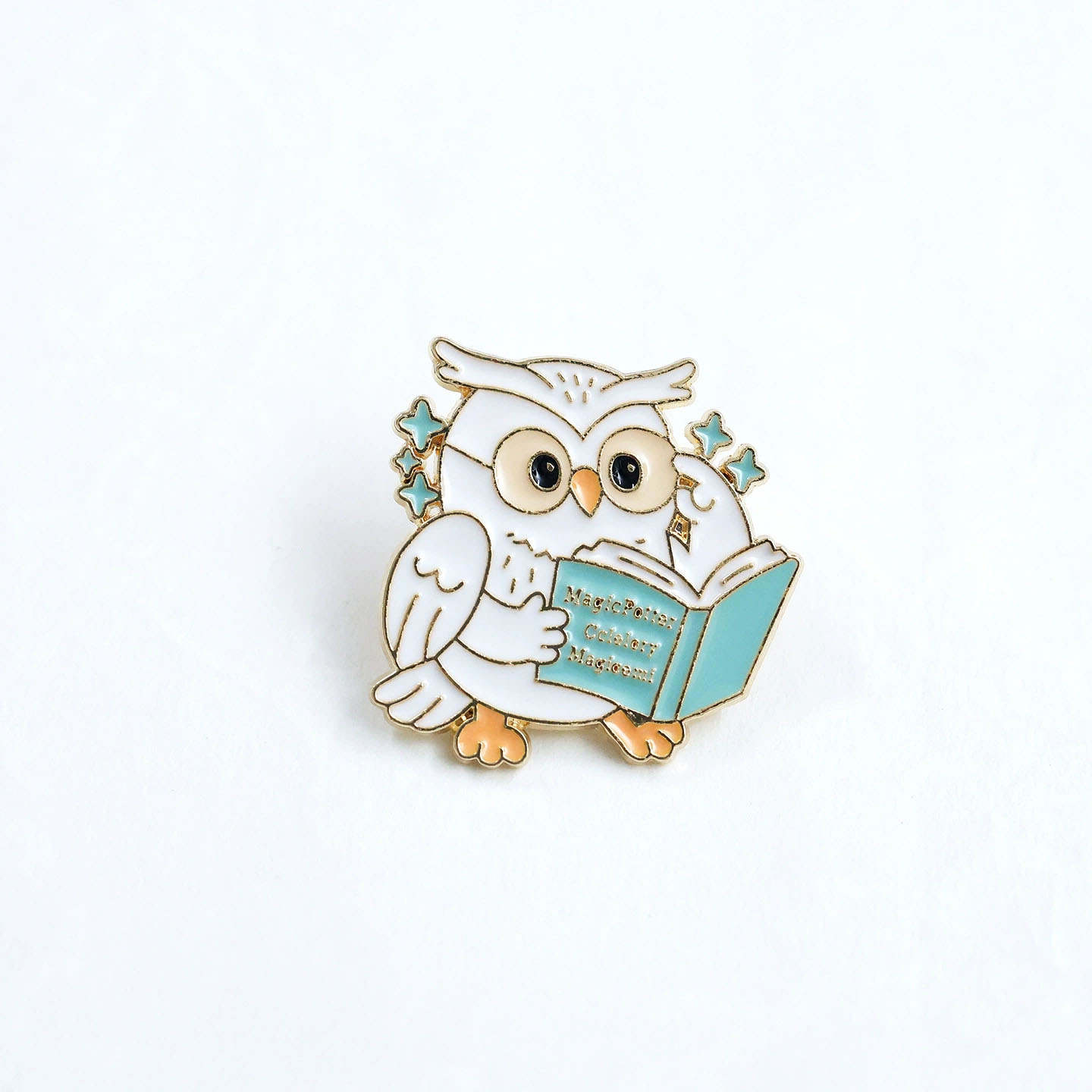 Vintage Owl And Books Brooches - Vintage Fashion Coloring Book 评论和价格