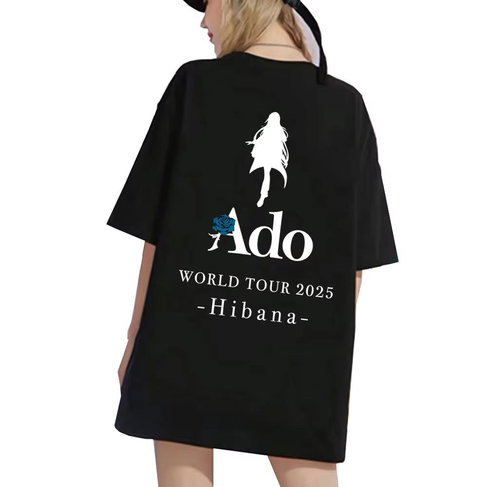 Ado World Tour 2025 Hibana T-s - Vintage Fashion World 评论和价格