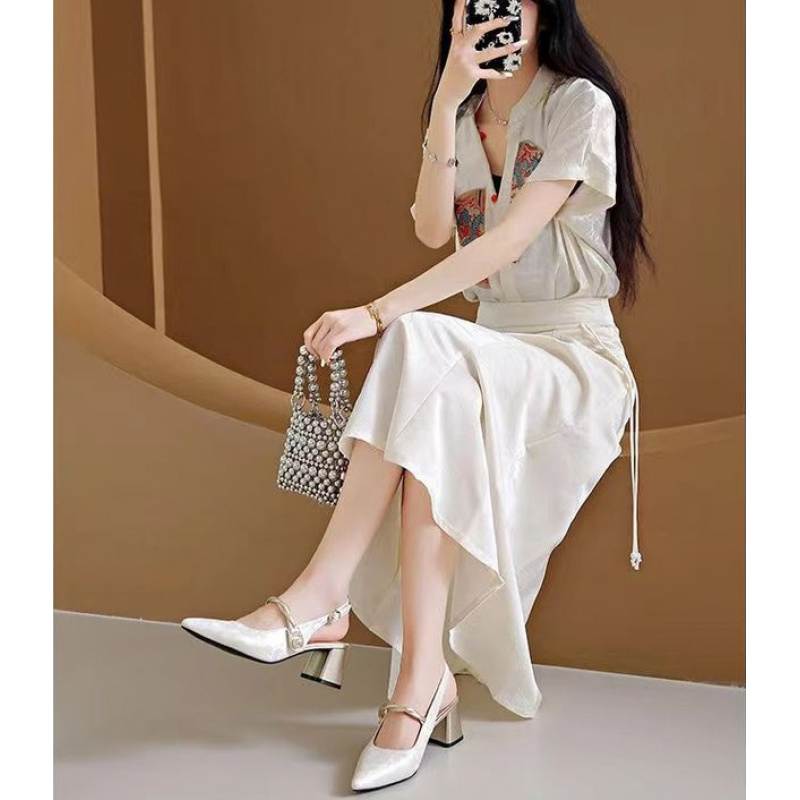 2026 Elegant Women Pointed Toe - Vintage Fashion Prints 评论和价格