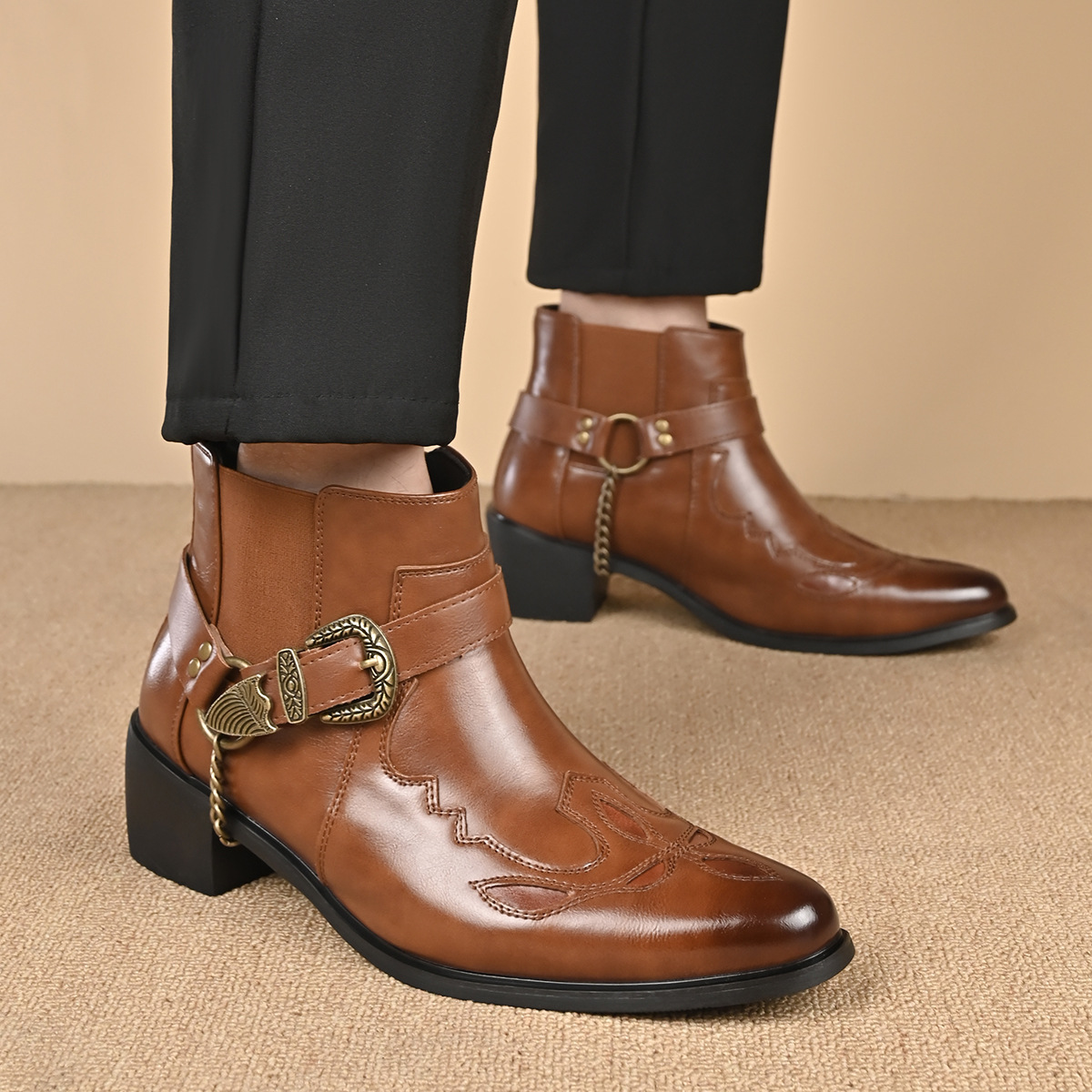 Fashion 2026 Men's Vintage Cow - Vintage Fashion In 2026 评论和价格