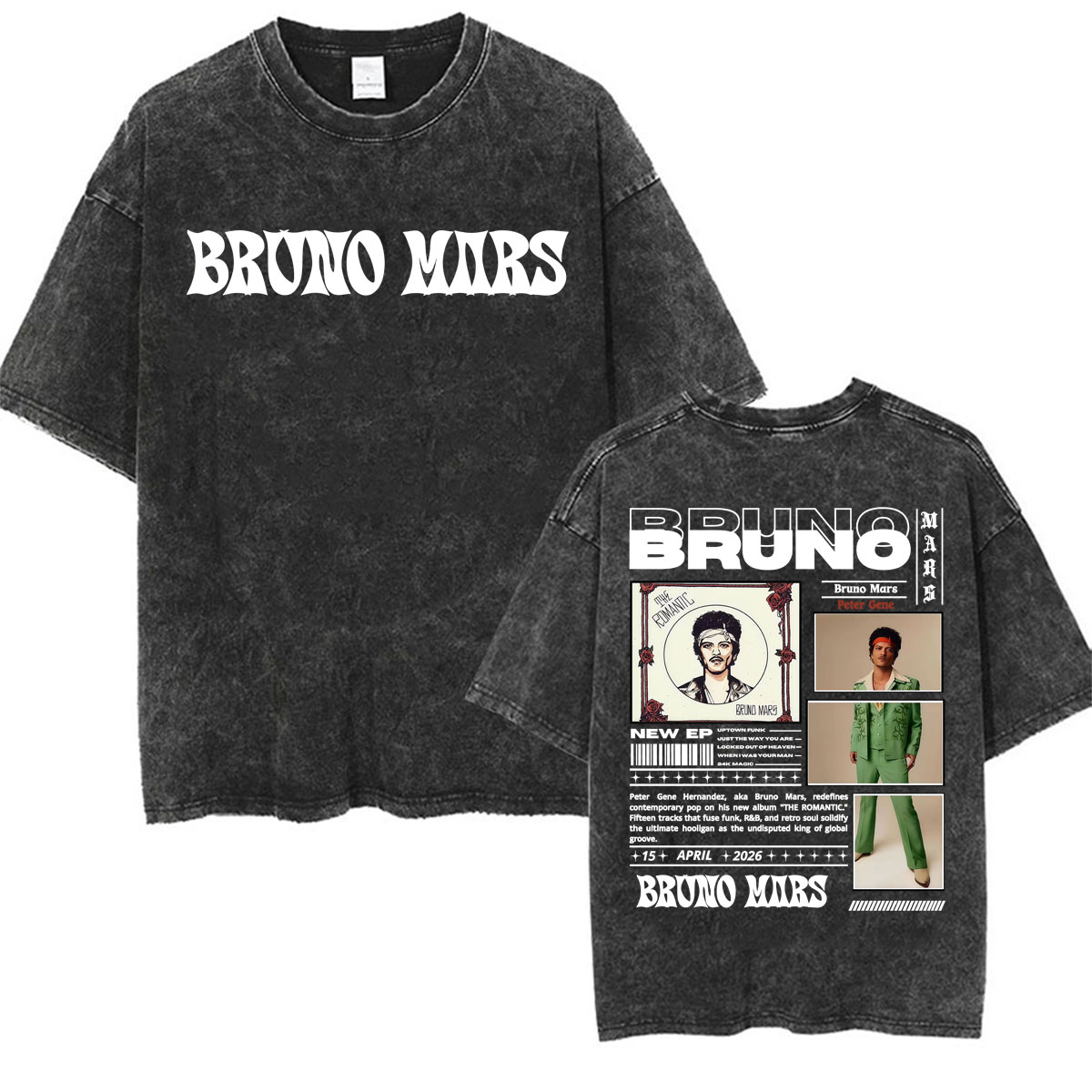 The Romantic Bruno Mars 2026 W - Vintage Fashion World 评论和价格