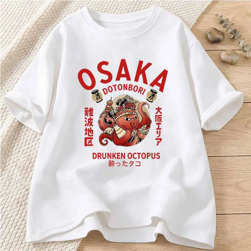 Vintage Osaka Print T-shirts W - Vintage Fashion Osaka 评论和价格