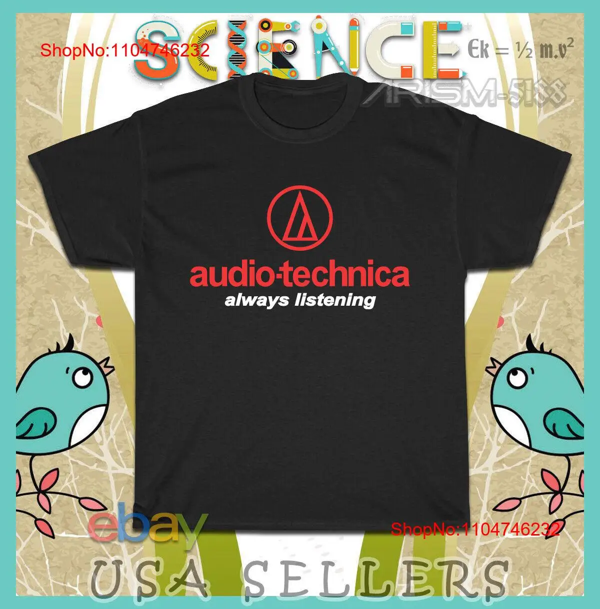 Audio Technica Always Listenin - Vintage Fashion Logos 评论和价格
