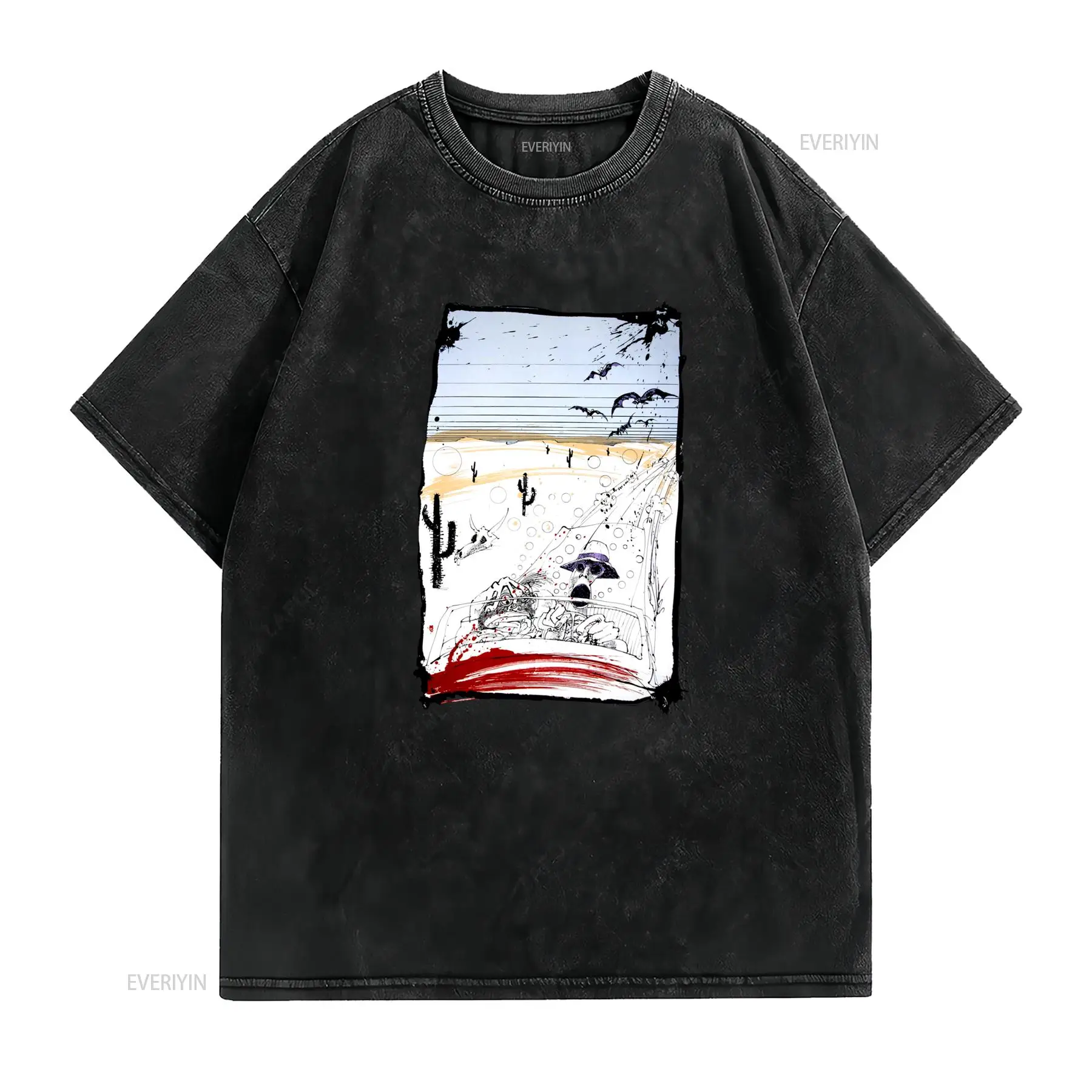 Maglietta Artistica Fear And L - Vintage Fashion Las Vegas 评论和价格
