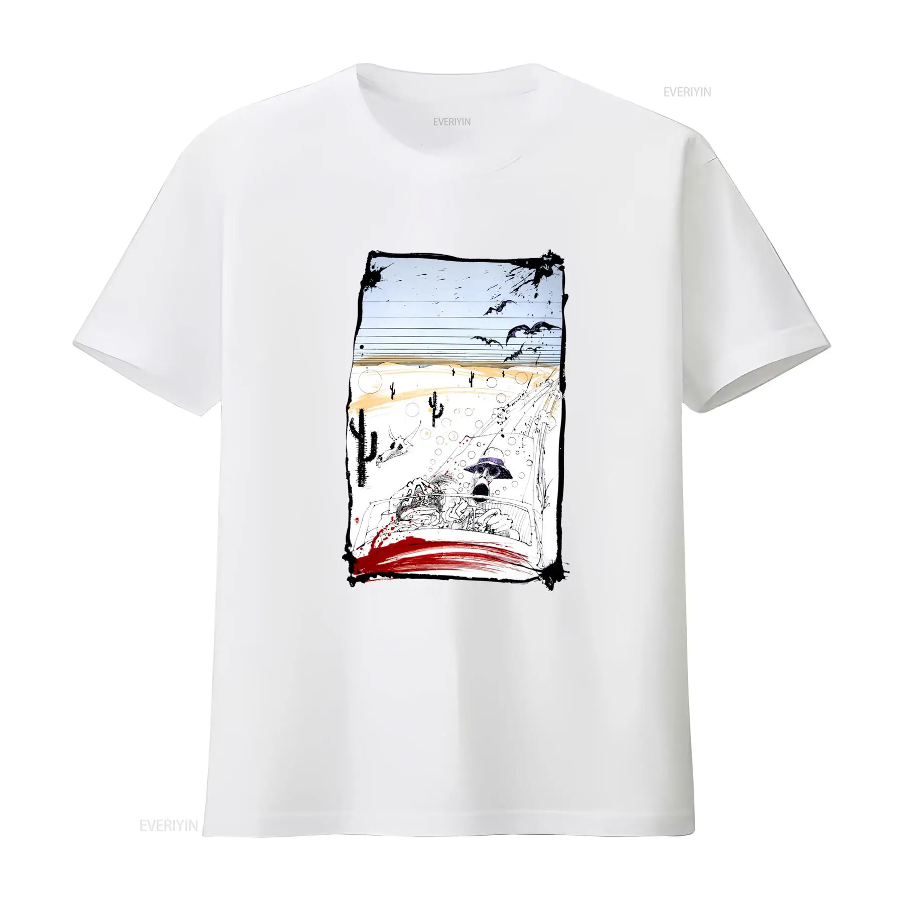Maglietta Artistica Fear And L - Vintage Fashion Las Vegas 评论和价格