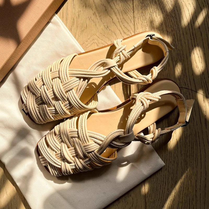 Vintage Hand-woven Flat-bottom - Vintage Fashion In 2026 评论和价格